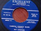 Ray Lunsford COUNTRY 45 electric mandolin EXCELLENT