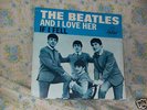 BEATLES (45 in PICTURE SLEEVE) AND I LOVE HER