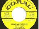 PATTI AUSTIN Northern promo 45 Leave A Little Love