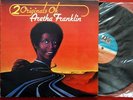 ARETHA FRANKLIN 2 ORIGINALS RARE YUGOSLAVIAN PRESS 2 LP