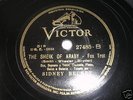 Sidney Bechet 78 VICTOR 27485 BRAZIL RARE EX