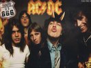 AC/DC Route US 666 Live Fresno Ca 1979 Green Vinyl LP