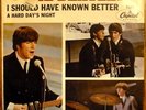 The BEATLES A Hard Day's Night PICTURE SLEEVE Canada 45