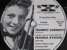 FRANKIE AVALON X 0006 PROMO FROM 1954 TRUMPET SORRENTO