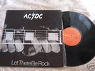 AC/DC LET THERE BE ROCK OZ G/F VINYL ALBUM BON SCOTT LP