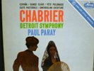 Chabrier  - Paul Paray LP Mercury Living Presence mint