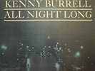 KENNY BURRELL All Night Long LP orig Prestige VG++