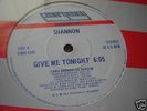 Shannon - Give Me Tonight 12