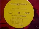Pit & The Pendulum Radio Spots Ken Nordine LP
