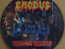 Exodus-Fabulous disaster-PIC DISC metallica anthrax