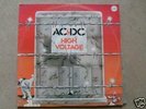 AC/DC HIGH VOLTAGE VINTAGE RECORD VINYL
