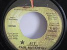 PAUL McCARTNEY WINGS Jet PROMO 45 rpm Apple 1871