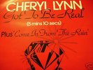 CHERYL LYNN - GOT TO BE REAL  listen  1978