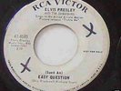 Elvis Presley 45 Easy Question 1965 RCA promo rock dj