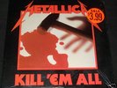 METALLICA Kill 'Em All lp NM IN SHRINK ORIG MEGAFORCE