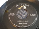 RARE ROCKABILLY JANIS MARTIN 45 RCA 6744 BAREFOOT BABY