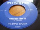 SMALL SOCIETY somebody help me RARE MOD FUZZ GARAGE 45