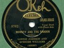 Okeh 8762 LONNIE  JOHNSON Monkey And The Baboon in E