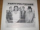 U2 PARTY POLITICIANS LIVE ITALY 1987 YELLOW VINYL