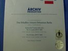 Archiv 198 188 Fournier Bach Cello Sonatas 5/6 Red/Ster