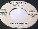 Machine (dj soul promo 45) Abbott 237   Van McCoy