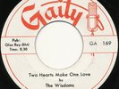 Doo Wop - THE WISDOMS on Gaity | RARE ORIGINAL PRESS