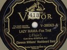 CLARENCE WILLIAMS WASHBOARD BAND - VICTOR SCROLL V38063