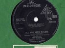 RAR UK Beatles 7 All you need is love 1967 SOLID CENTER