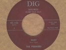 50s 1st Prs PREMIERS Doo-Wop 45 Baby / New Moon DIG 106