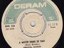 Procol Harum A Whiter Shade of Pale Turkish press 45