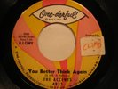 northern soul THE ACCENTS 45 You Better Think Again