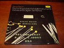 Steve Reich: Drumming 3lp box w/ Cardew Joan La Barbara