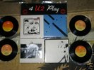 U2 first 4 Irish vinyl singles pack 