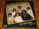 HODGE FAMILY SINGERS its not easy MODERN SOUL gospel LP
