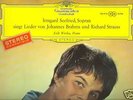 DGG RED STICKER -IRMGARD SEEFRIED BRAHMS STRAUSS LIEDER