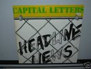 CAPITAL LETTERS- HEADLINE NEWS GREENSLEEVES LP UNPLAYED