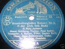 GRAMMOPHON 40S / BACH / SZYMON GOLDBERG VIOLIN / 2 X 78