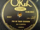 Bo Carter--Pin In Your Pincushion--Okeh 8887  V+