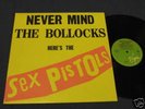SEX PISTOLS NEVER MIND THE BOLLOCKS VIRGIN NrMt +Errors