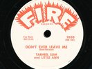 78-R&B-Fire 1000-Tarheel Slim & Little Ann-MINT& RARE