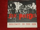 SEX PISTOLS  Holidays in the Sun  Italy 45 w/pic sleeve