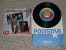 U2 SUNDAY BLOODY SUNDAY RARE JAPANESE 7in + LYRIC SHEET
