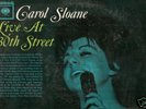 CAROL SLOANE LP '62 COLUMBIA LIVE AT 30TH STREET 2-EYE