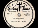 The Muskateers,  Doo Wop    Swing Time    Promo 78