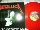 METALLICA METAL UP YOUR ASS COLOURED PRESS-  MINT