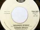rare Soul 45 SANDRA WRIGHT wounded woman TRUTH Hear