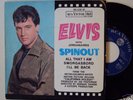 ELVIS w the Jordanaires - SPINOUT - EP FRENCH 7''