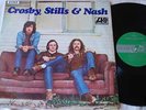 Crosby Stills & Nash LP 1969 Rare Aust Green Label VG