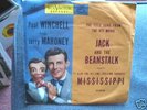 PAUL WINCHELL JERRY MAHONEY 45 rpm sleeve Jack Beanstal