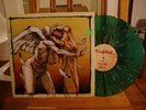 AGORAPHOBIC NOSEBLEED / CONVERGE LP green splatter
